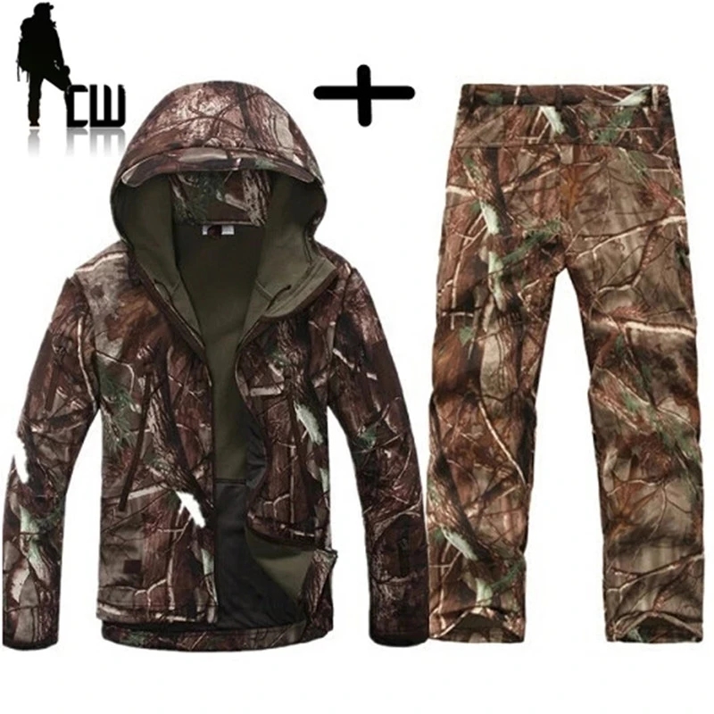 Camouflage Hunting Jacket - TAD Gear Tactical Softshell Camouflage Jacket
