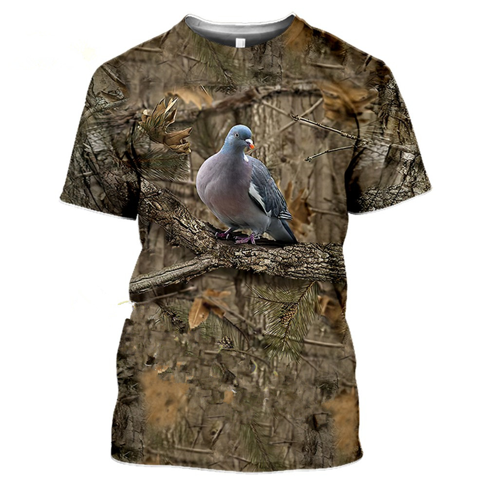 Summer Casual Men's T-shirt Fa - Outdoor Hunting T Shirts review and price