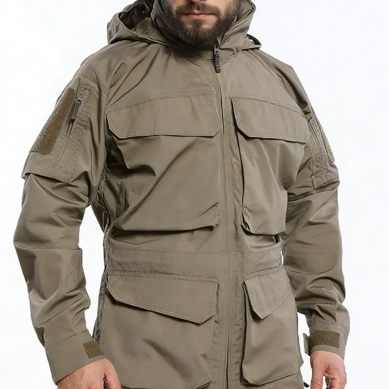 Men's Tactical Jacket Loose Ca - Outdoor Hunting Coat review and price