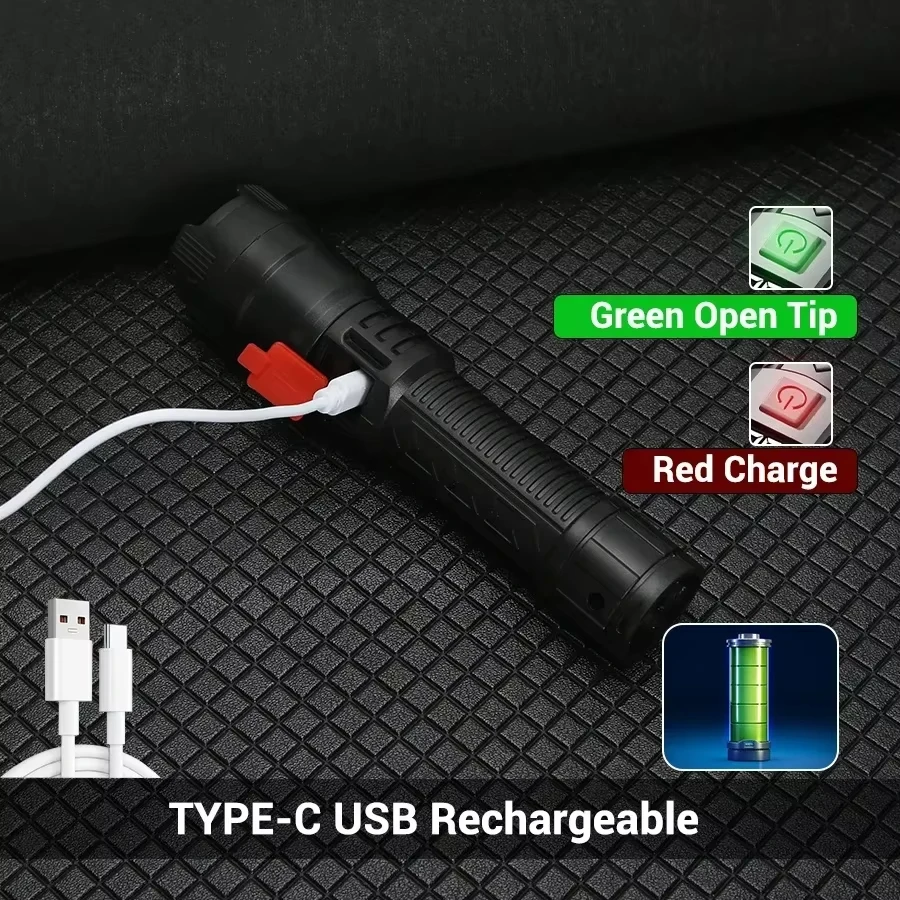 High Strong Power Led Flashlig - Tactical Flashlight Rechargeable review and price