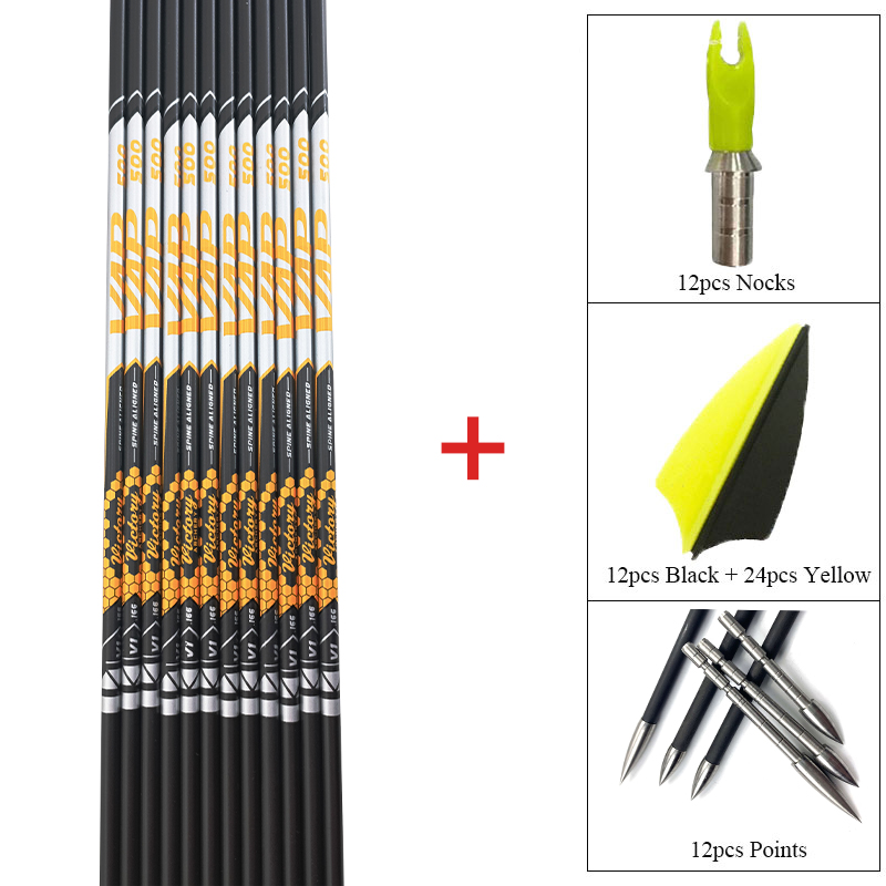 12pcs DIY Archery ID 4.2mm Spi - Arrow Carbon Shaft review and price