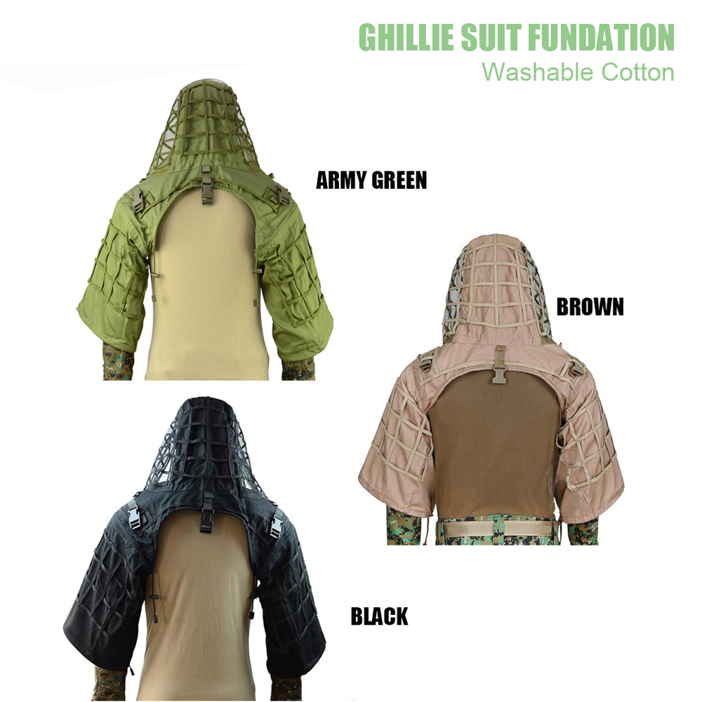 Ghillie Suit Foundation, Ghill - Ghillie Suit Woodland review and price