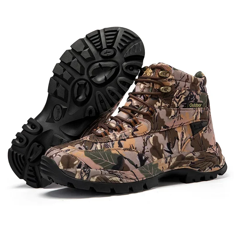 Men's High Top Camouflage Hunt - Hunting Outdoor Wear review and price