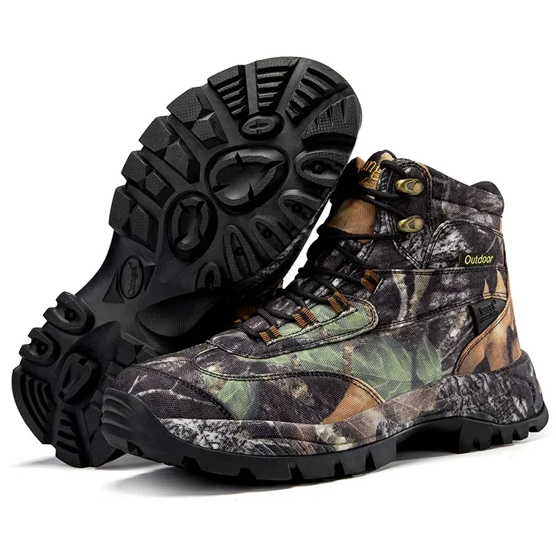 Men's High Top Camouflage Hunt - Hunting Outdoor Wear review and price