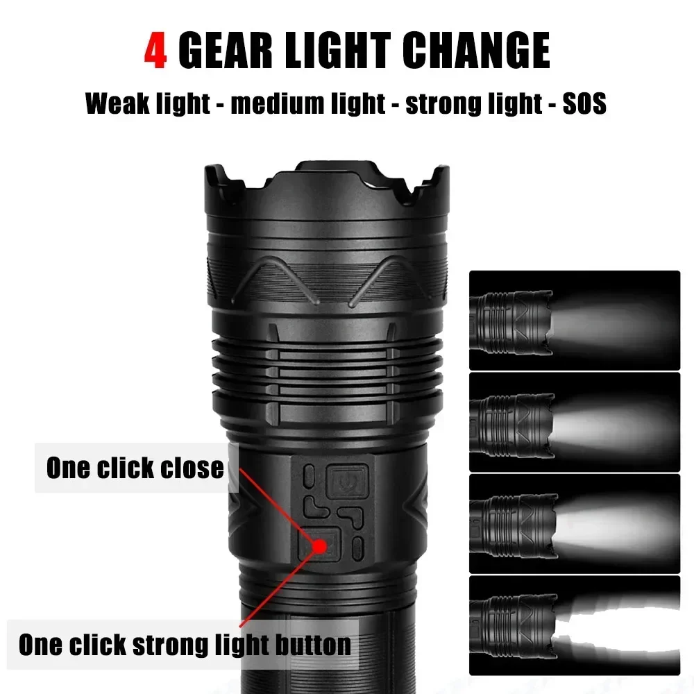 99000000LM Super Bright LED Fl - Tactical Flashlight Rechargeable review and price