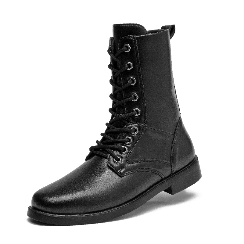 MAIJIAKA High-top Leather Boot - Outdoor Hunting Boots For Men review and price