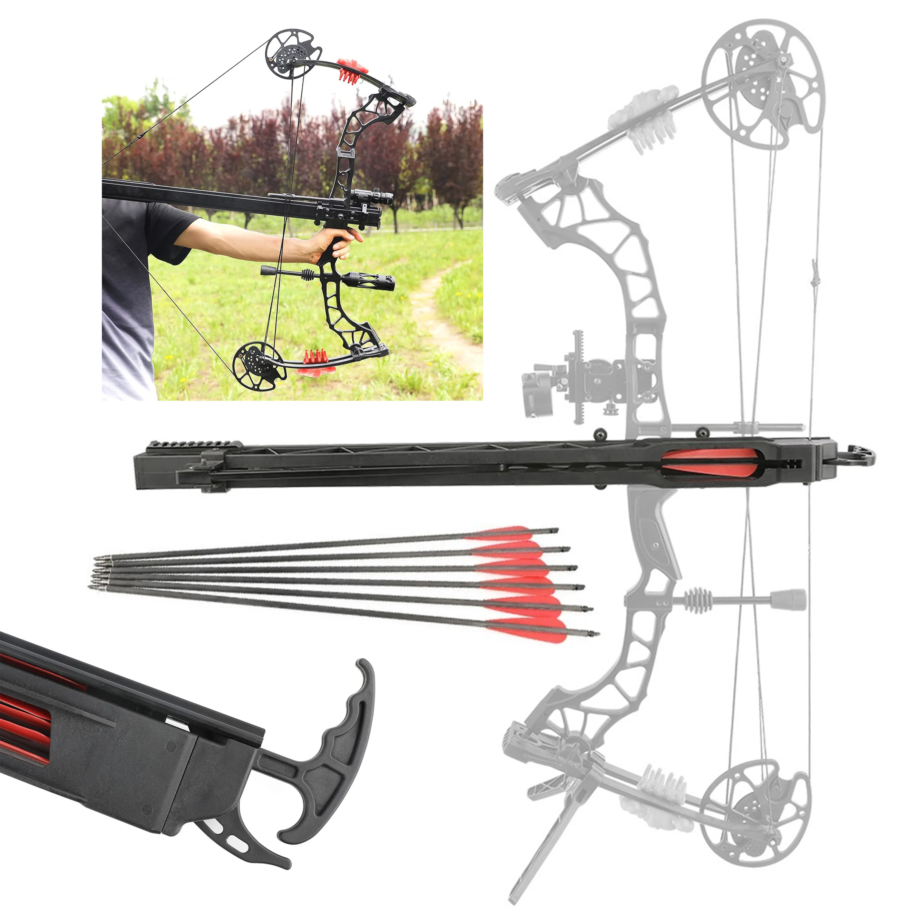 Archery Bow Rapid Launcher Orb - Hunting Bow Compound review and price