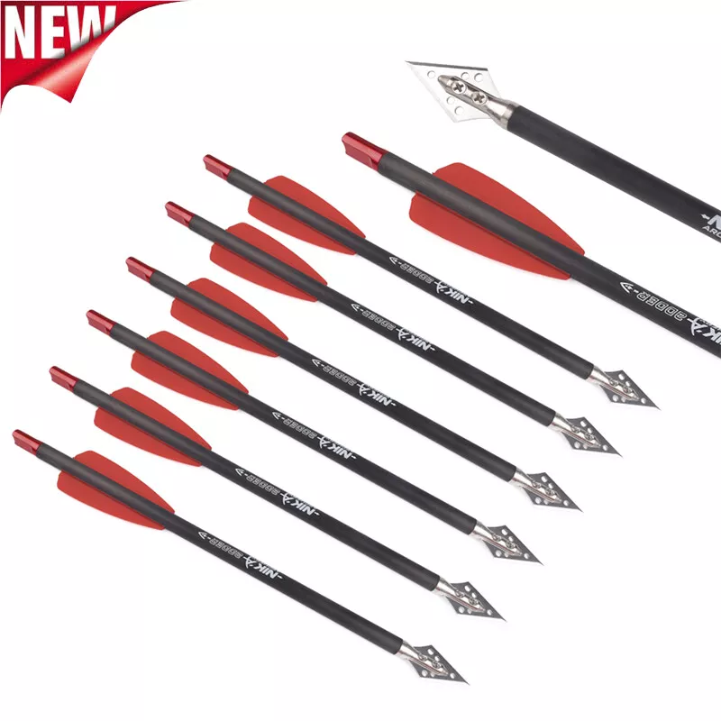3-6pcs 7.5in Crossbow Bolts Ca - Crossbow Bolt Broadhead review and price