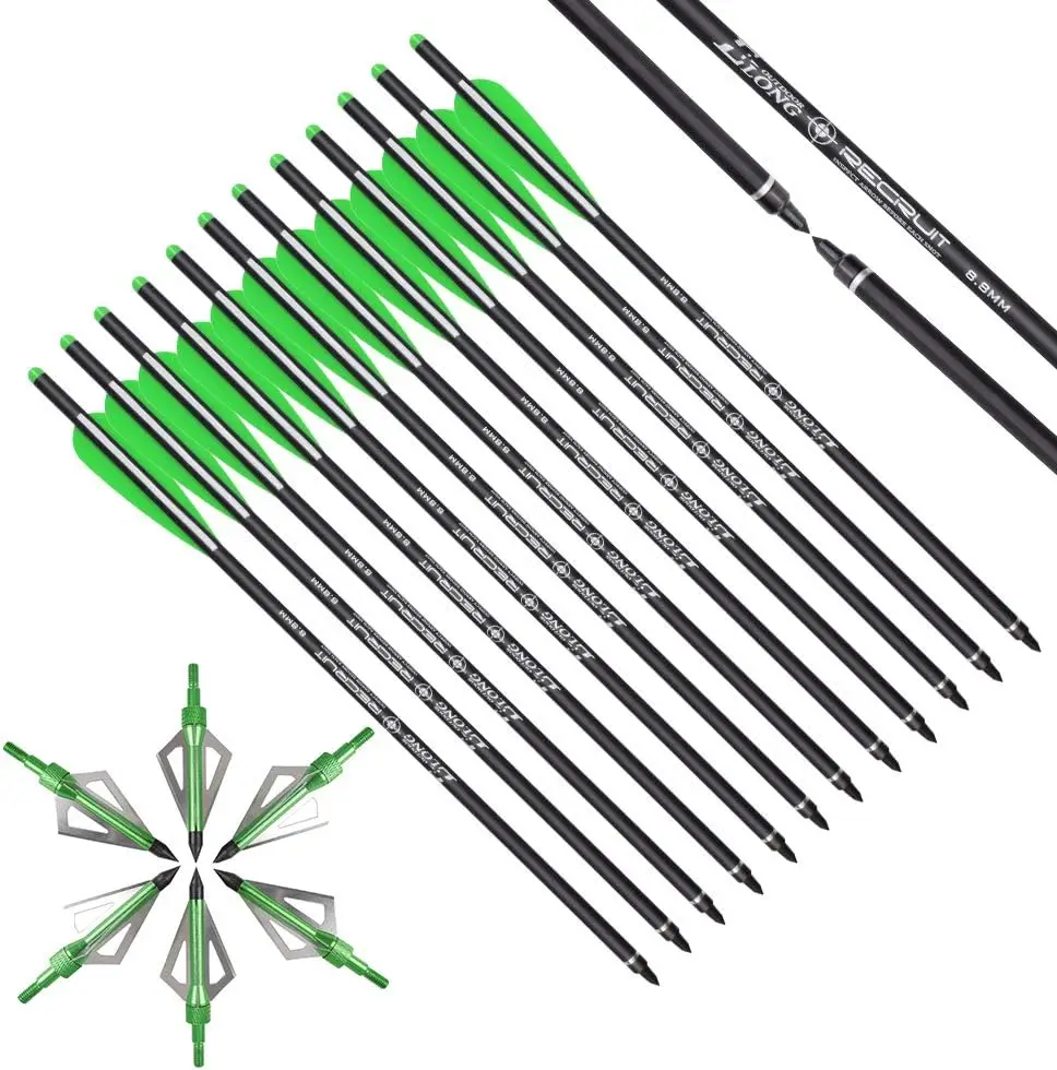 Elong Crossbow Bolts 20 Inch C - Crossbow Bolt Broadhead review and price