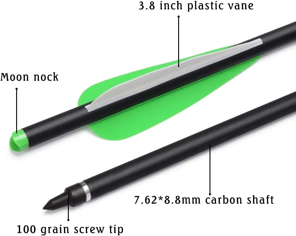 Elong Crossbow Bolts 20 Inch C - Crossbow Bolt Broadhead review and price