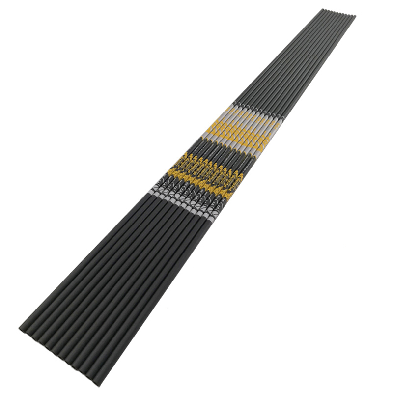 12PCS Carbon Arrows Sp350-1000 - Hunting Bow Compound review and price