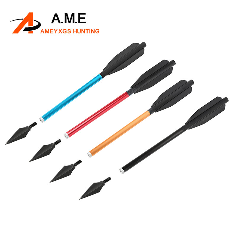 6/12pcs Aluminium Arrow Crossb - Crossbow Bolt Broadhead review and price