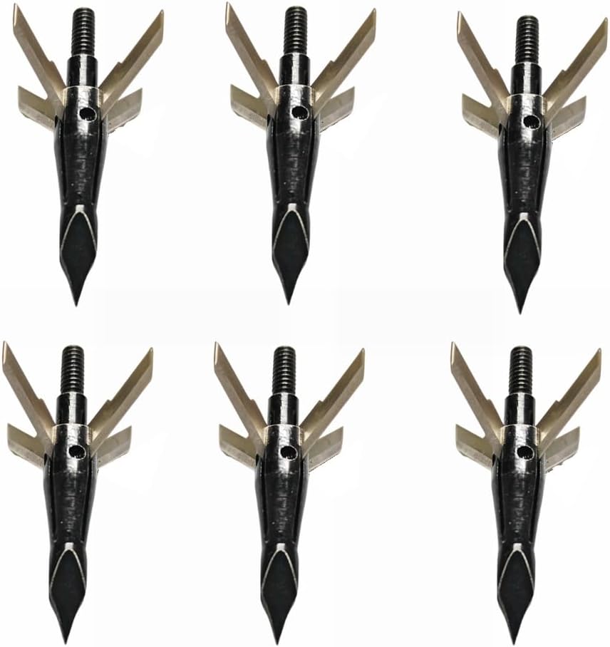 6PK Hunting Hybrid Broadhead 1 - Crossbow Bolt Broadhead review and price