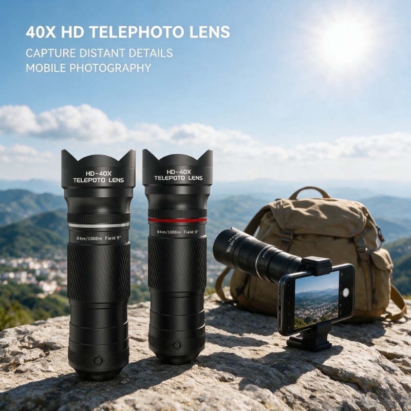 HD-40X Telephoto Lens for Smar - Outdoor Hunting Photography review and price