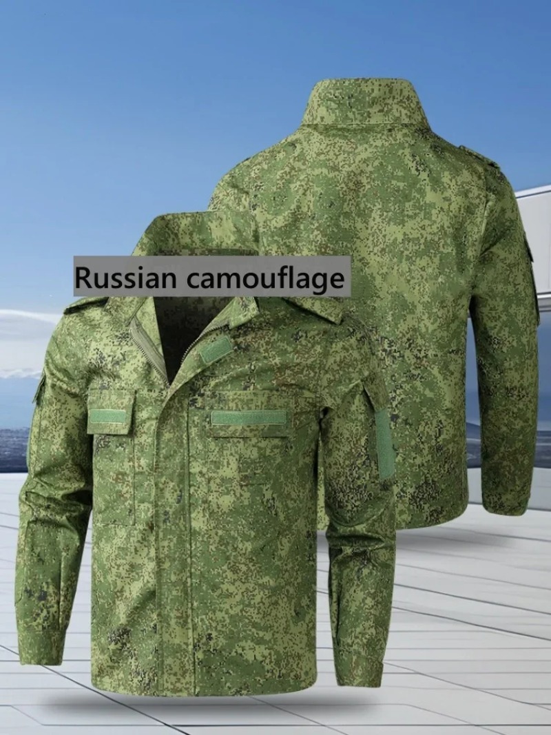 Russian Camouflage Tactical Su - Camouflage Hunting Jacket review and price