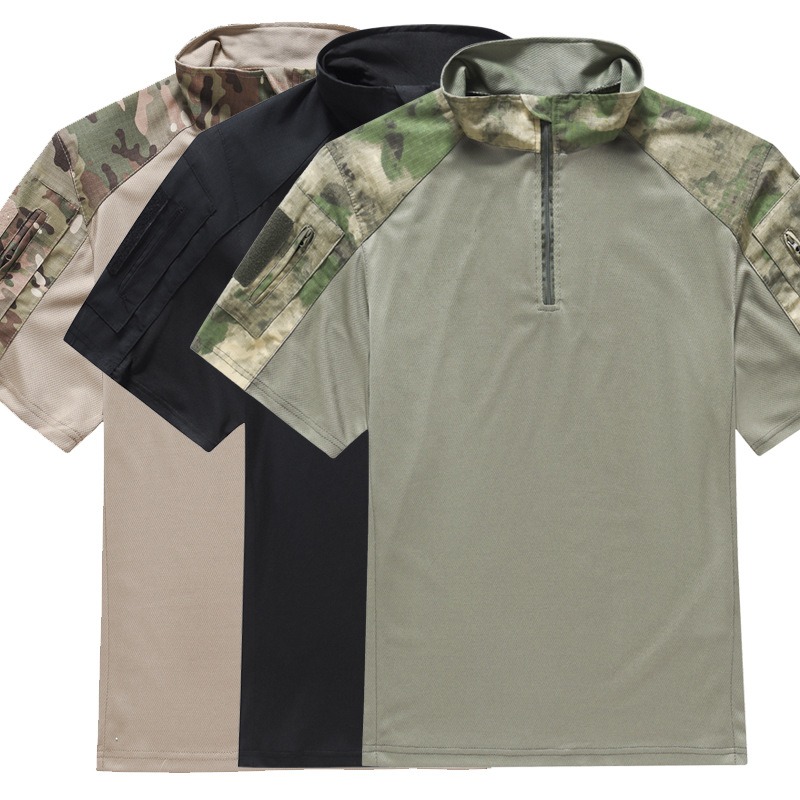 Camo Tactical Shirt Short Slee - Outdoor Hunting T Shirts review and price