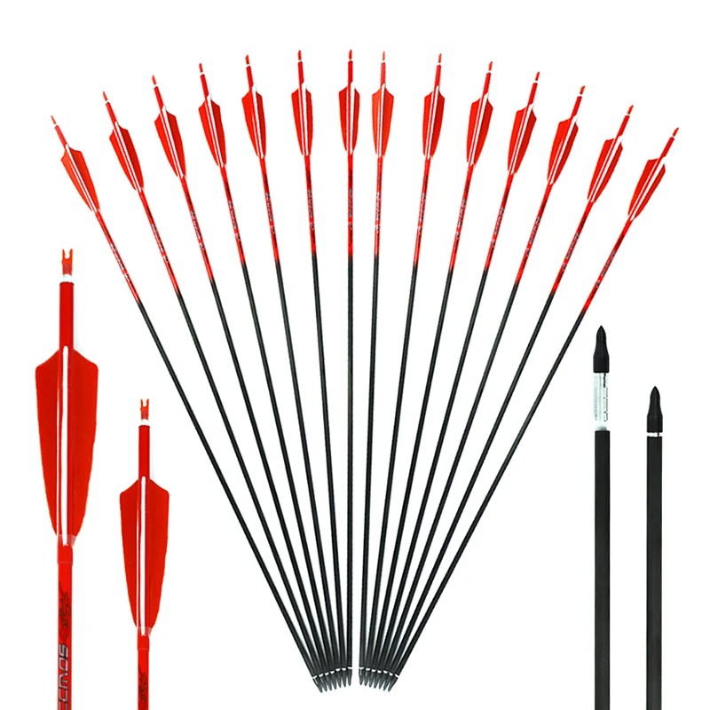 6pc/12pc/24pcs ID6.2mm Pure Ca - Arrow Carbon Shaft review and price