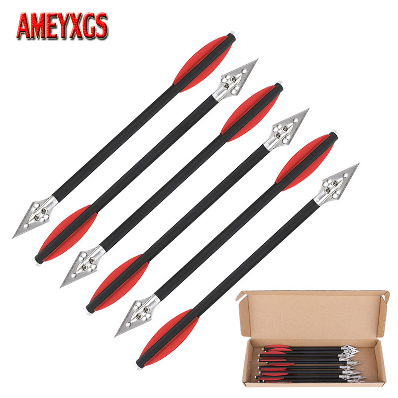 6/12pcs Mixed Carbon Arrow 7 I - Crossbow Bolt Broadhead review and price