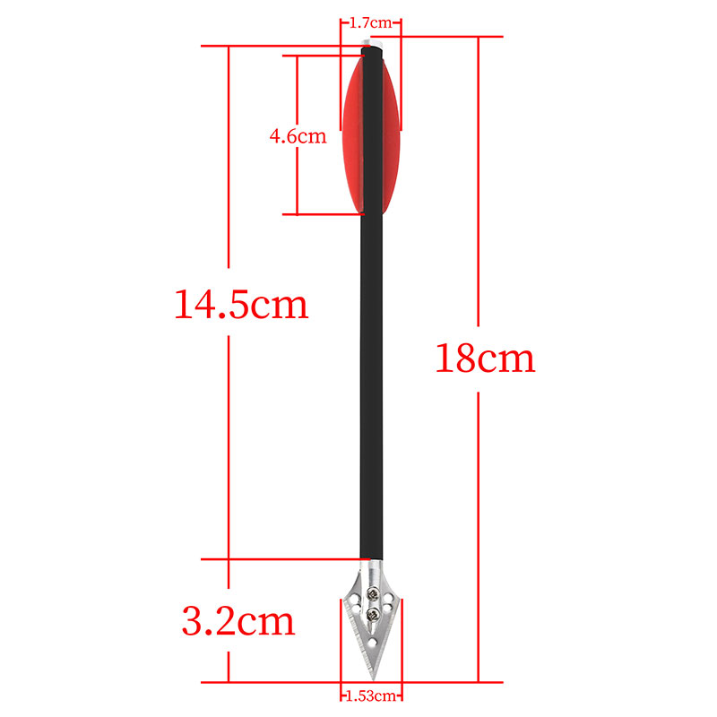 6/12pcs Mixed Carbon Arrow 7 I - Crossbow Bolt Broadhead review and price