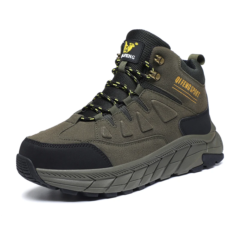 Large Size 48 Leather Hiking B - Outdoor Hunting Boots For Men review and price