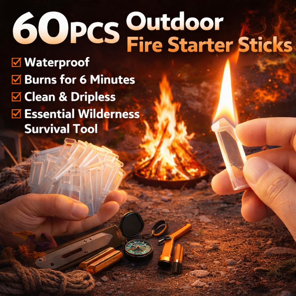 60PCS Waterproof Fire Starter  - Fire Starter Waterproof review and price