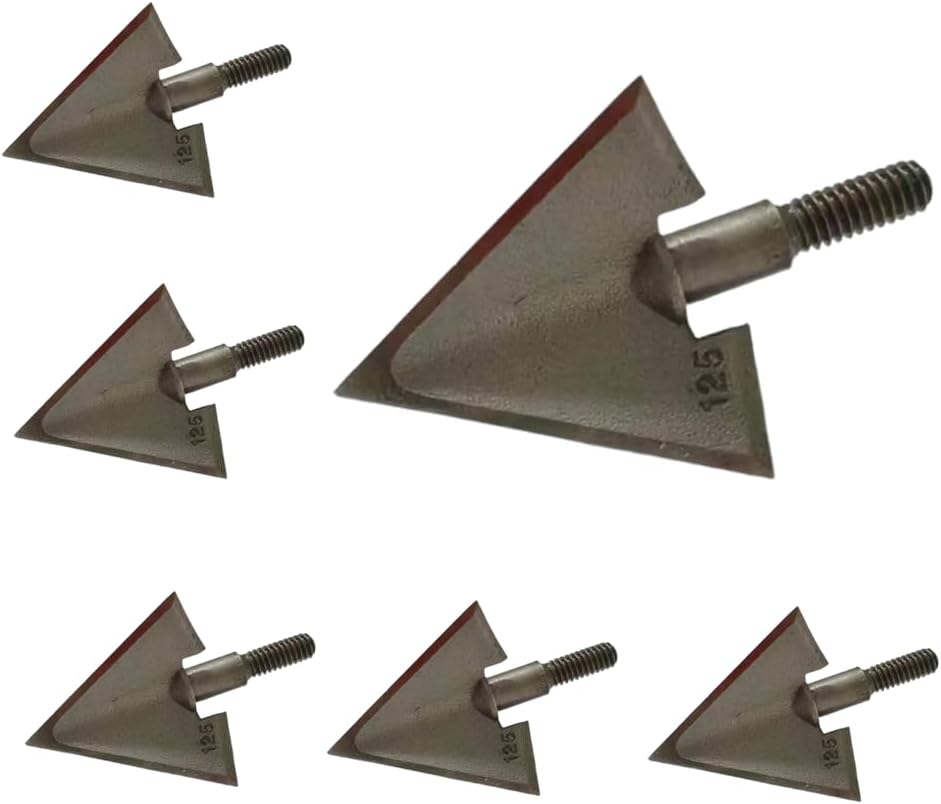 6 PCS Broadheads 125 Grain 1.1 - Crossbow Bolt Broadhead review and price