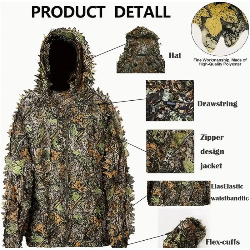3D Leaf Camouflage Hunting Sui - Outdoor Hunting Photography review and price