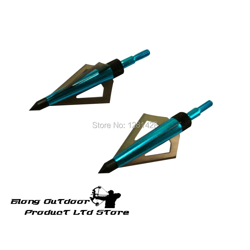 12Pcs Blue 125 Grain Broadhead - Crossbow Bolt Broadhead review and price
