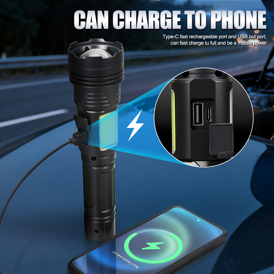 Powerful LED Handheld Flashlig - Tactical Flashlight Rechargeable review and price