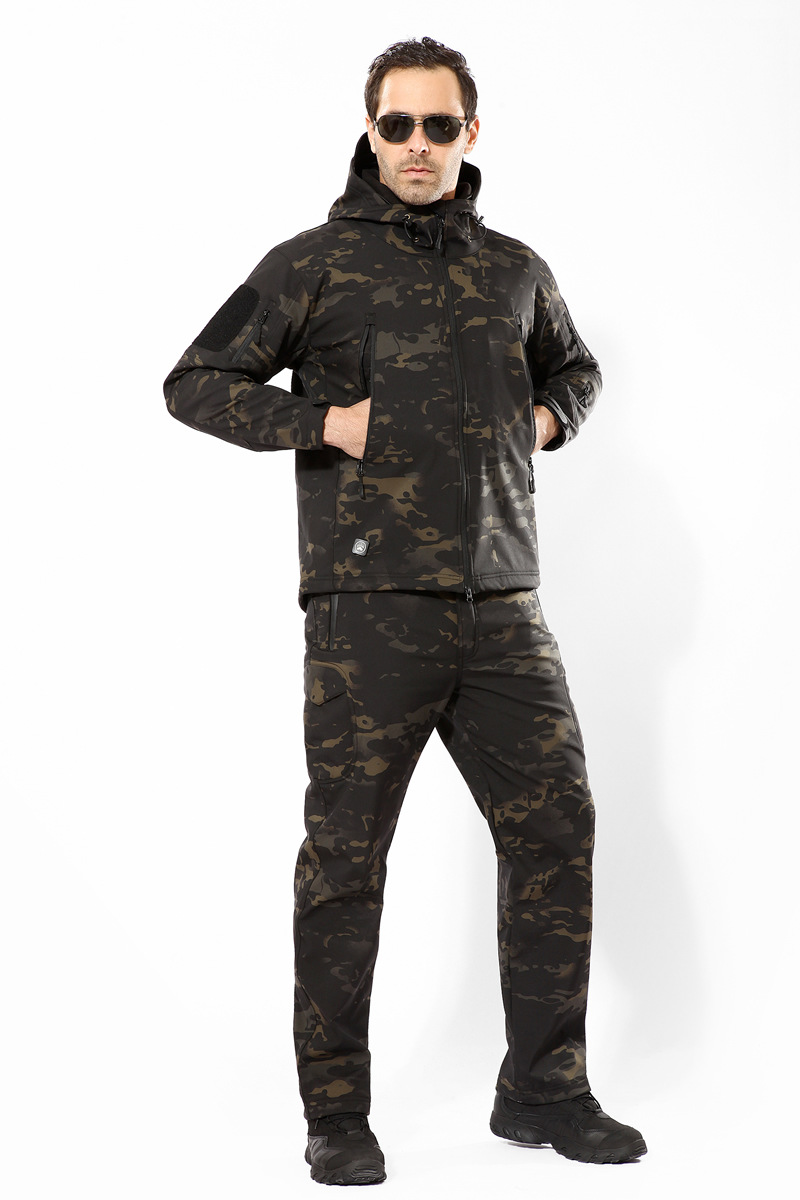 Shark Skin Soft Shell Tactical - Camouflage Hunting Jacket review and price