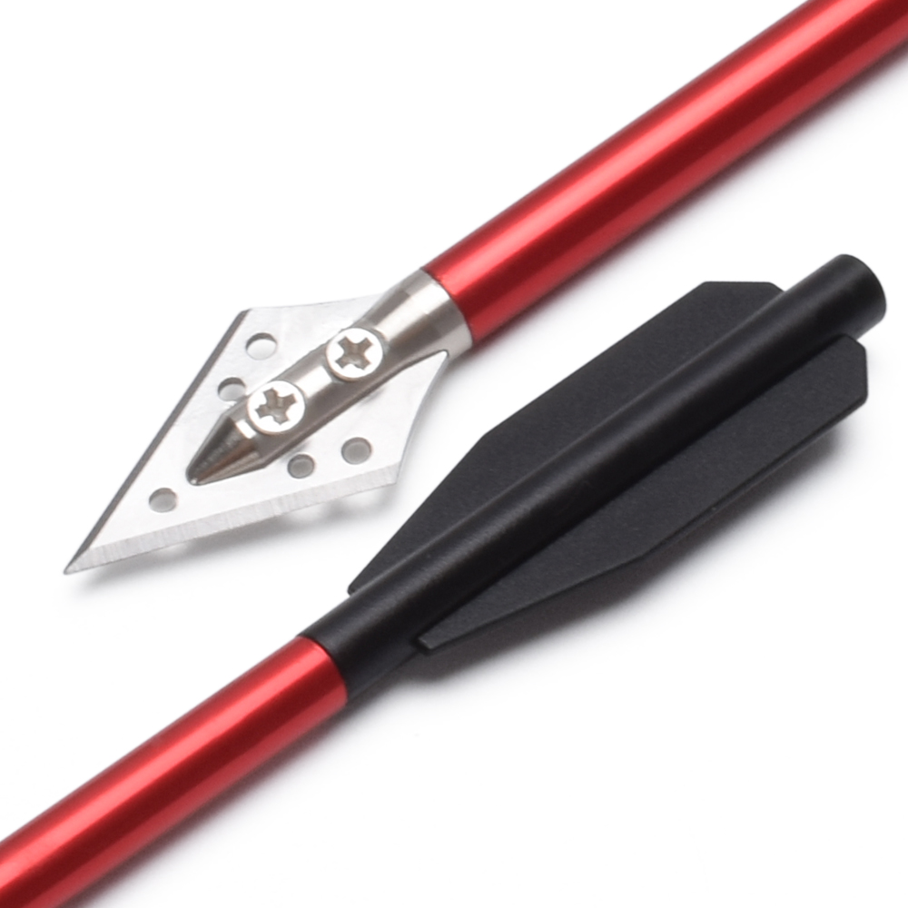 3PCS Aluminium Crossbow Bolts  - Crossbow Bolt Broadhead review and price